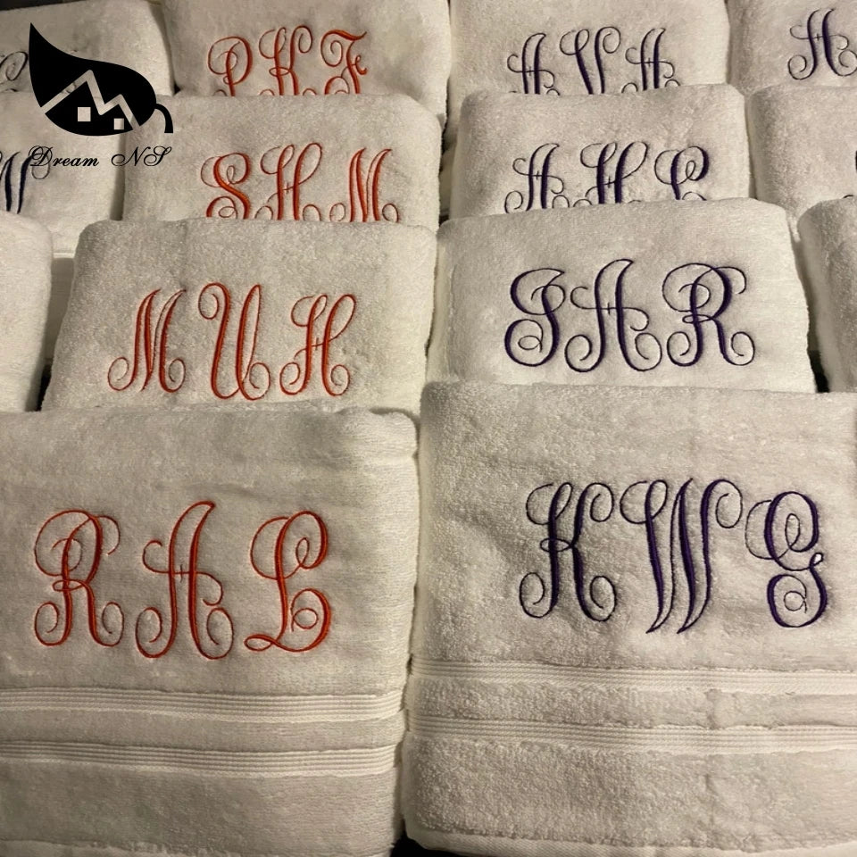 AHSNME Customized Towel 100% Cotton Towels Hotel SPA Club Sauna Beauty Salon Many Colors Bath Towel