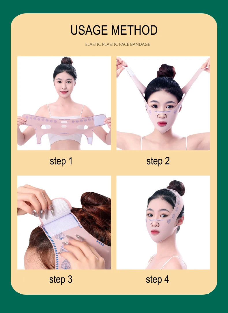 Reducer Strap V Face Lift Band V Line Face Slimming Strap Double Chin Face Lifting Belt