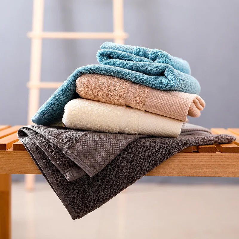 AHSNME Customized Towel 100% Cotton Towels Hotel SPA Club Sauna Beauty Salon Many Colors Bath Towel