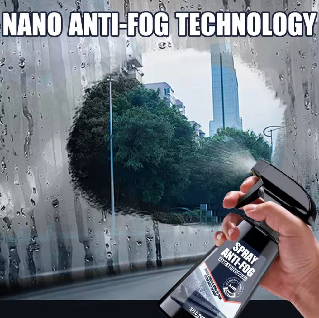 Anti-Fog Spray for Glasses, Car Mirrors & Windscreens
