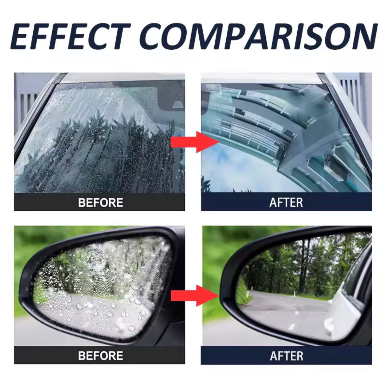 Anti-Fog Spray for Glasses, Car Mirrors & Windscreens