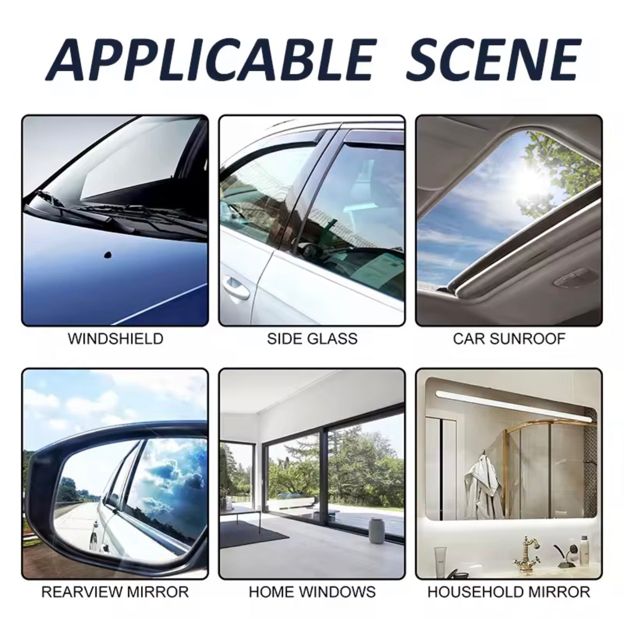 Anti-Fog Spray for Glasses, Car Mirrors & Windscreens