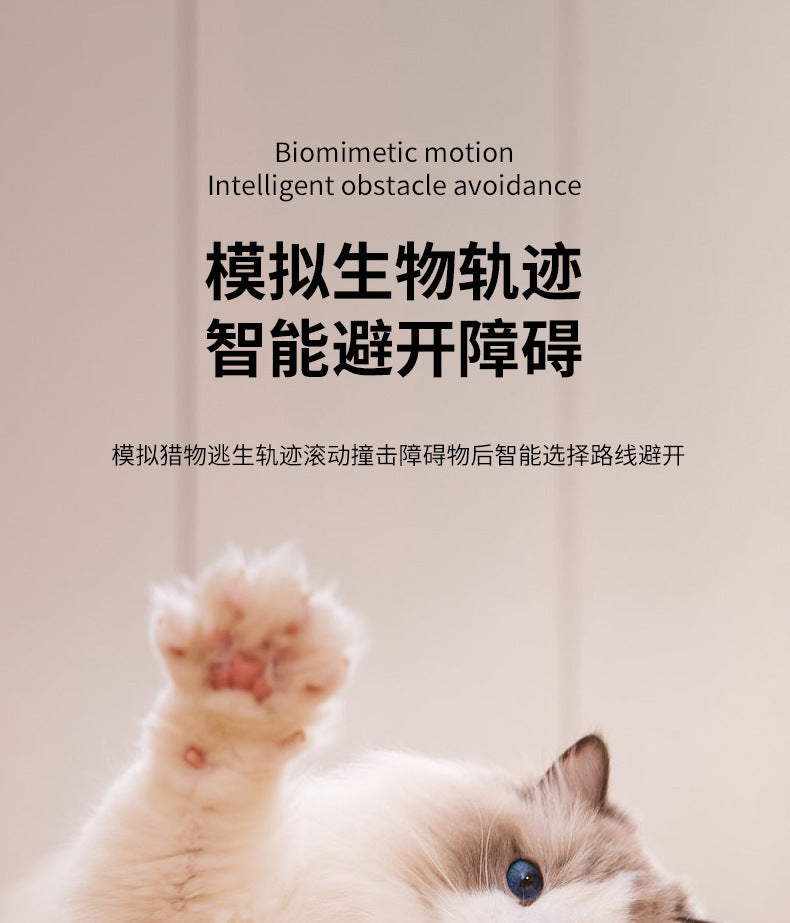 Smart Electric Cat Toy Rolling Ball Chew Proof Interactive Pet Toy for Cats
