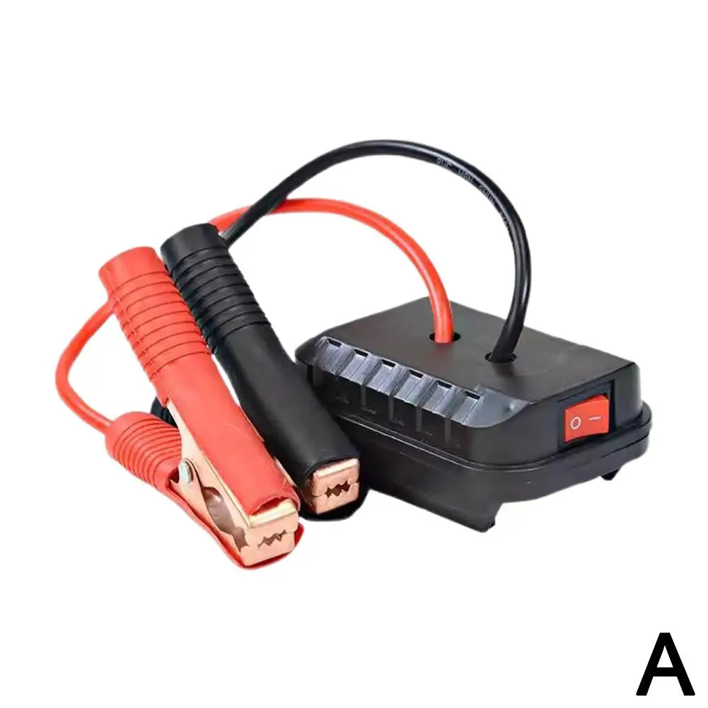 Portable Car Battery Jump Starter Jump Box Lithium Battery Converter - Compact Power Pack for Emergency Vehicle Starting