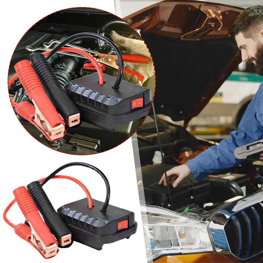 Portable Car Battery Jump Starter Jump Box Lithium Battery Converter - Compact Power Pack for Emergency Vehicle Starting