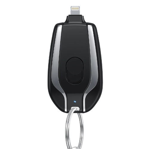 1500mAh Mini Keychain Charger Power Emergency Pod With Type-C Ultra-Compact Mini Battery Pack Fast Charging Backup Power Bank