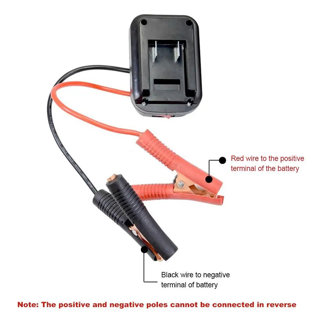 Portable Car Battery Jump Starter Jump Box Lithium Battery Converter - Compact Power Pack for Emergency Vehicle Starting