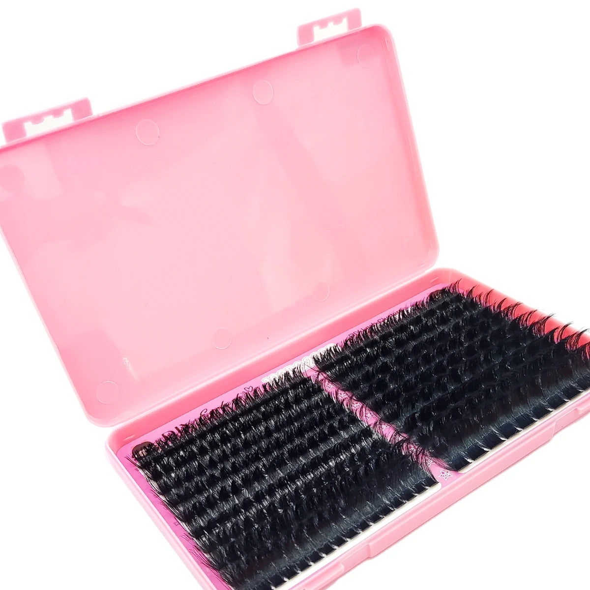 HBZGTLAD 100D/200D false eyelash clusters fluffy thick and dense single eyelash book clusters extended DIY home use