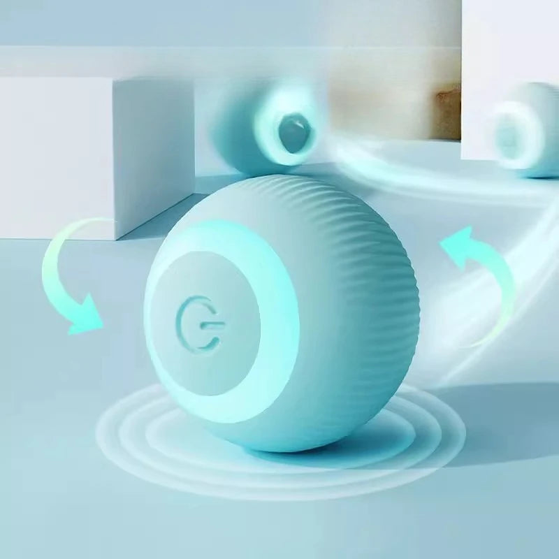 Smart Electric Cat Toy Rolling Ball Chew Proof Interactive Pet Toy for Cats