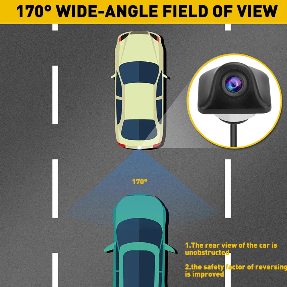 Reversing Parking Camera with Great Night Vision 170° Car Rear View Camera Car Backup Camera for Car Truck Caravan Bus