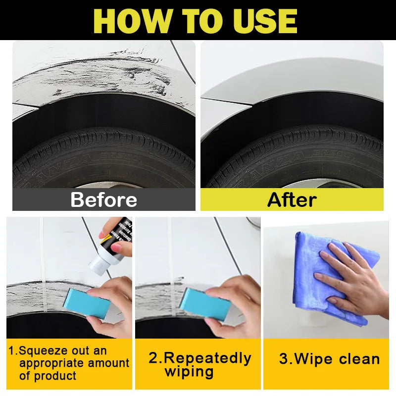 Car Scratch Remover Paint Multi Purpose Grinding Compound Gloss Polishing Remover Body Grinding Compound Anti Scratch Wax