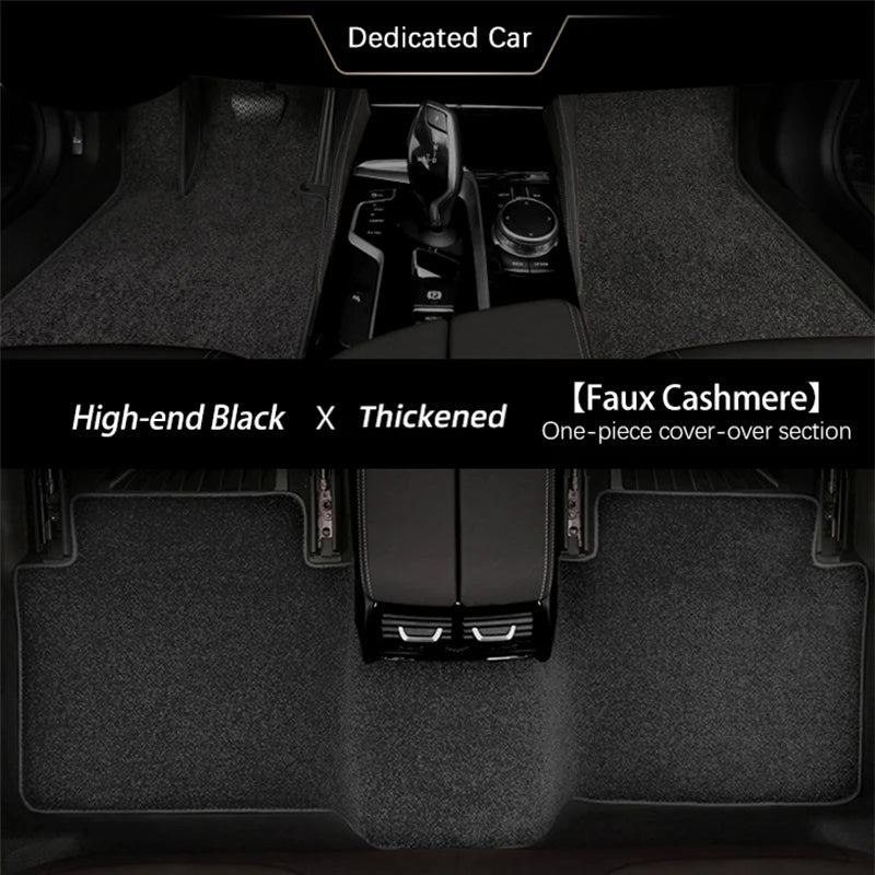 Car Floor Mats For Honda Fit Jazz GD 2 3 4 5 GE 1 2 3 2003~2007 2004 2005 Panel Footpads Carpet Cover Pad Foot Pads Accessories
