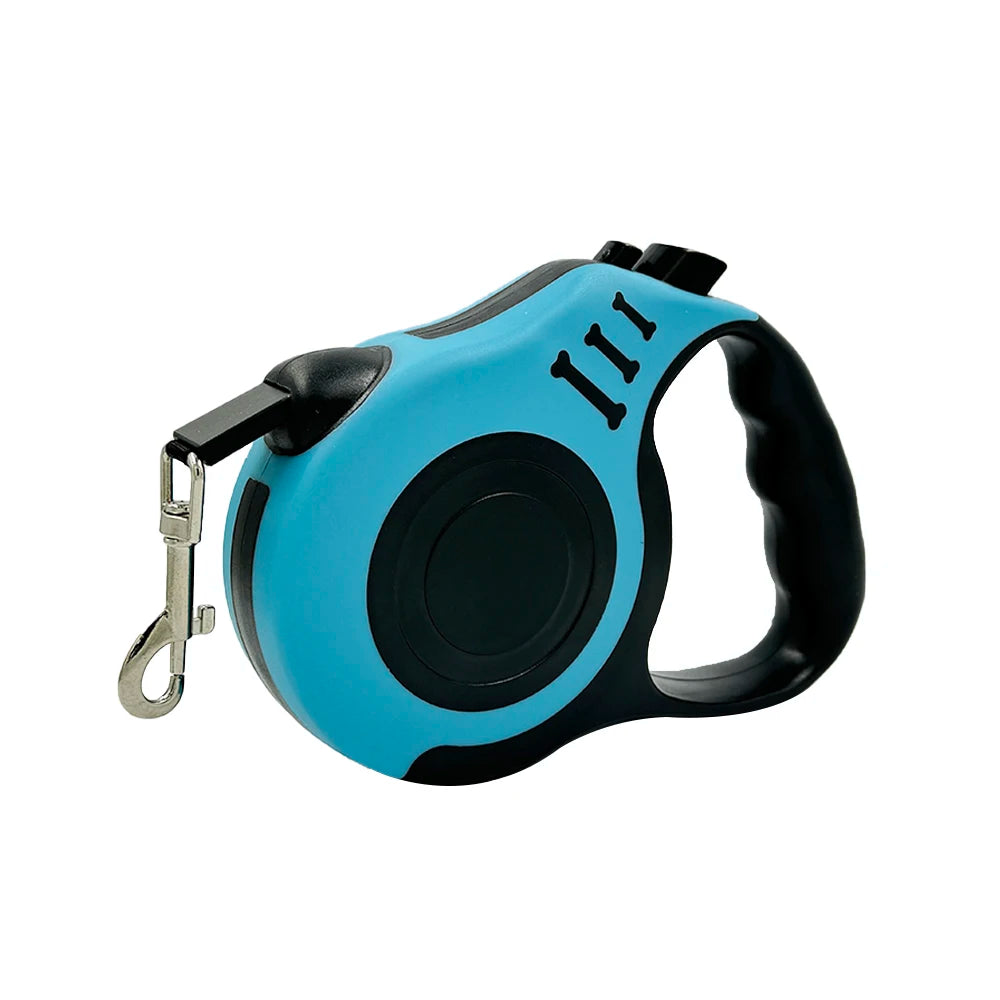 3m 5m Dog Leash for Small Dogs Cat Automatic Retractable Durable Nylon Lead Puppy Outdoor Travel Walking Hiking Traction Rope