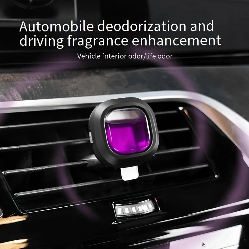 30-Day Long-Lasting Car Air Freshener Vent Clip - Essential Oil Scented Odor Eliminator, 0.14 oz Each, Non-Toxic Fragrance Sourc