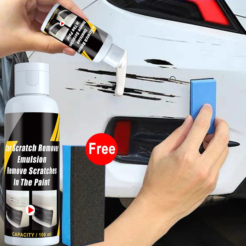 Car Scratch Remover Paint Multi Purpose Grinding Compound Gloss Polishing Remover Body Grinding Compound Anti Scratch Wax