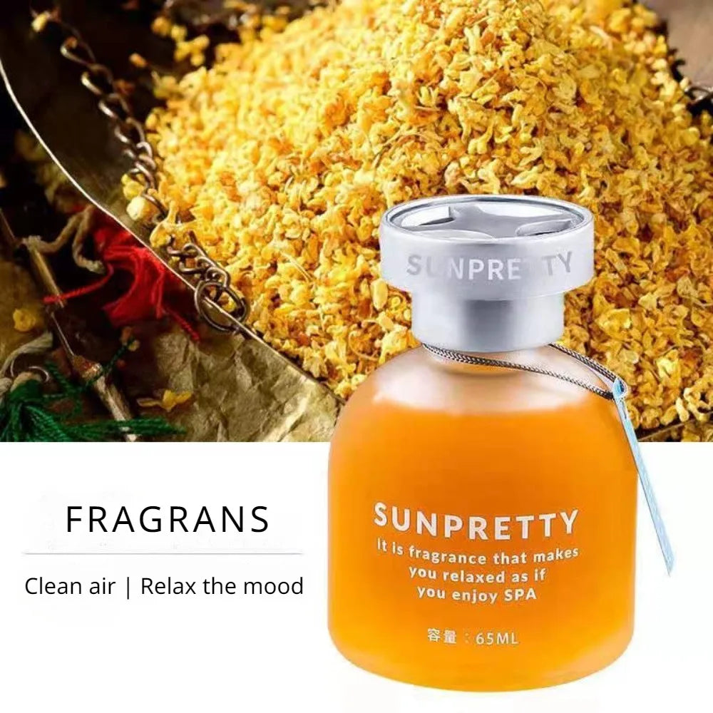 Car Parfum Safe Liquid Type Decoration Car Air Freshener Perfume Bottle Essential Oil Diffuser Car Fragrance for Vehicle