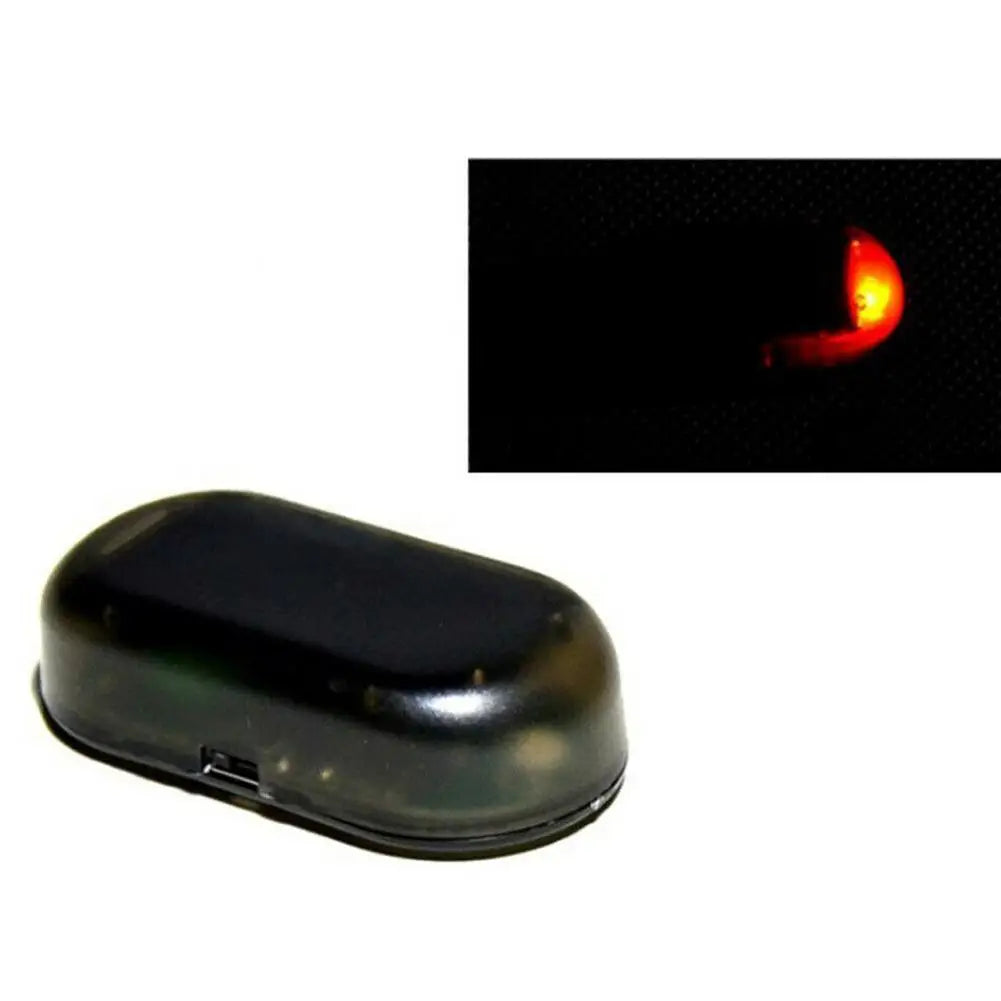 Car Fake Security Light Solar Powered Simulated Dummy Alarm Wireless Warning Anti-Theft Caution Lamp LED Flashing Lights