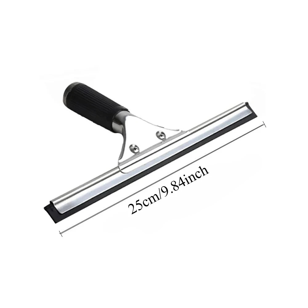 25/30/35/40cm Glass Cleaning Squeegee Window Wiper Window Cleaning Tool Rubber Blade for Bathroom Shower Home Car Glass Cleaning