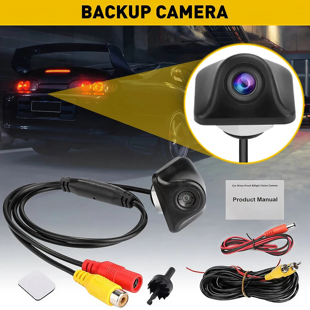 Reversing Parking Camera with Great Night Vision 170° Car Rear View Camera Car Backup Camera for Car Truck Caravan Bus