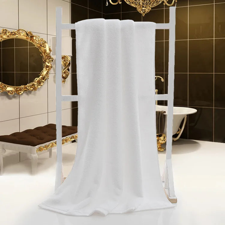 100%Cotton Bath Towel 70X140cm/28X58cm Solid Color Soft Friendly Face Hand Shower Bathroom Washcloth Absorbent Adult Bath Towels