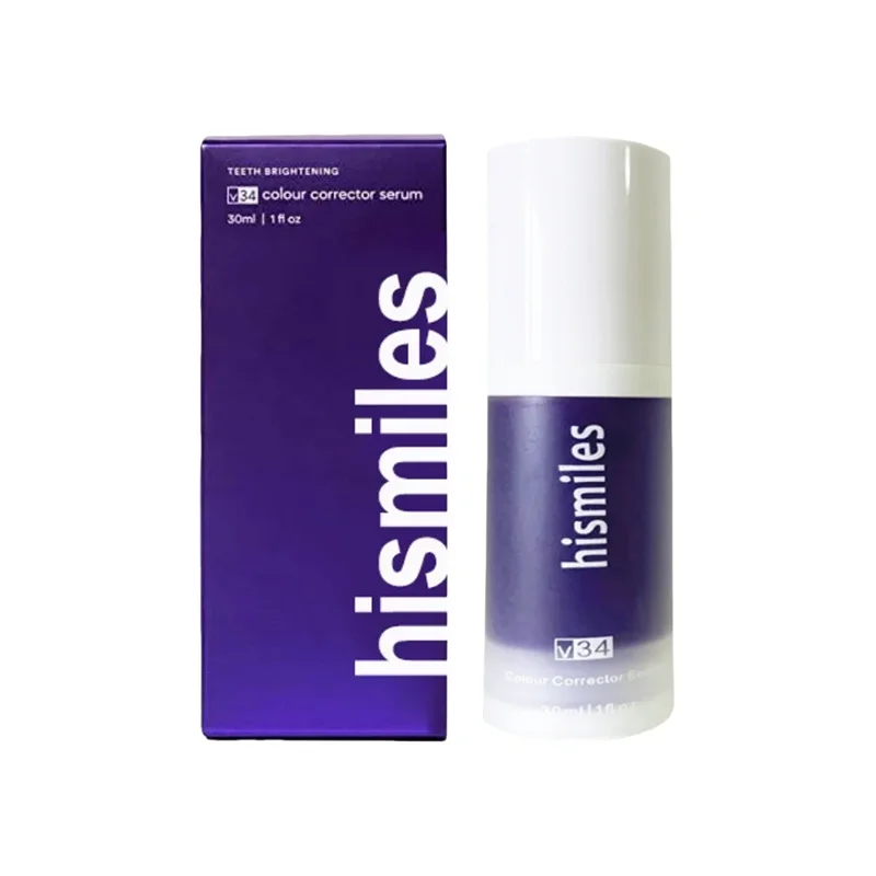 Purple Whitening Toothpaste Deep Cleaning Stain Removal Dentifrice Freshing Breath Oral Care Essentials for Home Daily Life 30ml