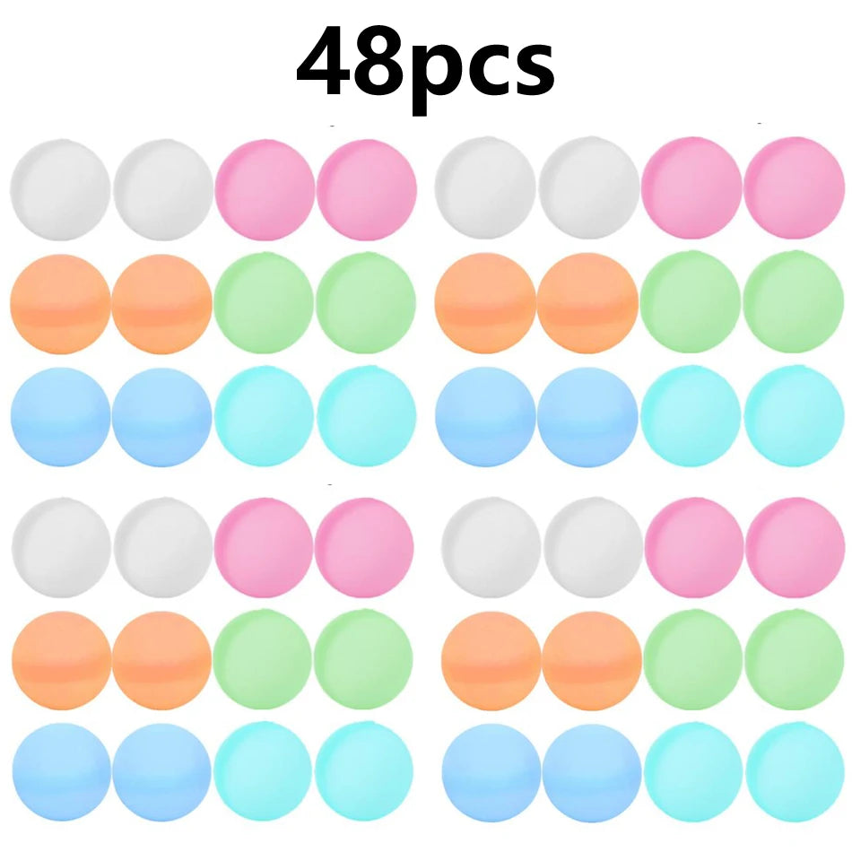 Reusable Water Balloons Toys Quick Fill Self Sealing Water Bomb for Summer Games Children's Adults Outdoor Activities Toy Gifts