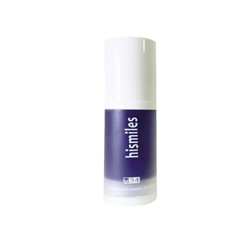 Purple Whitening Toothpaste Deep Cleaning Stain Removal Dentifrice Freshing Breath Oral Care Essentials for Home Daily Life 30ml