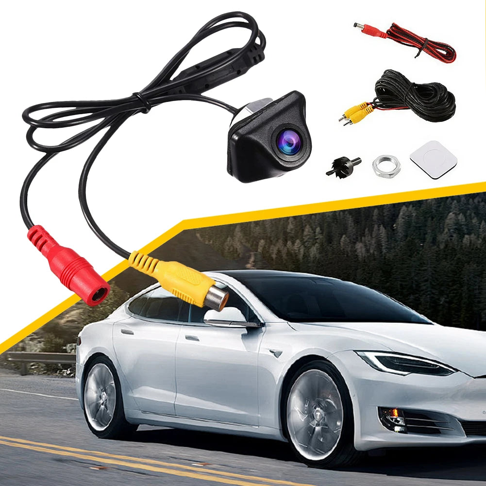 Reversing Parking Camera with Great Night Vision 170° Car Rear View Camera Car Backup Camera for Car Truck Caravan Bus